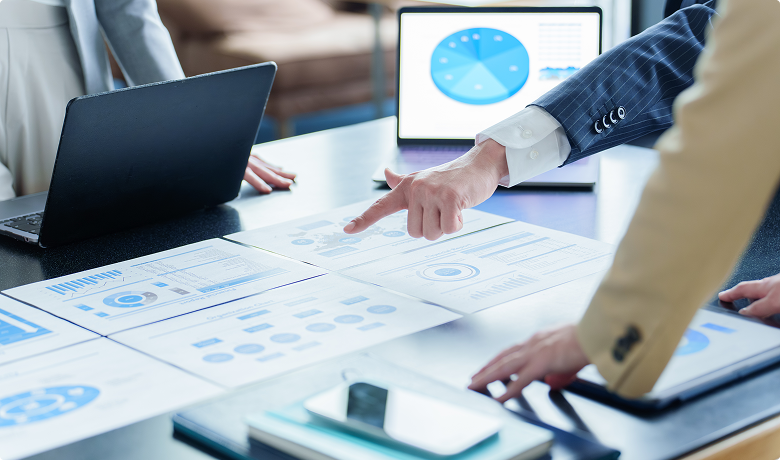 可視化と均一化のイメージ